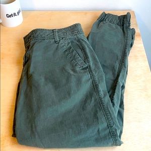 Eddie Bauer Olive Joggers